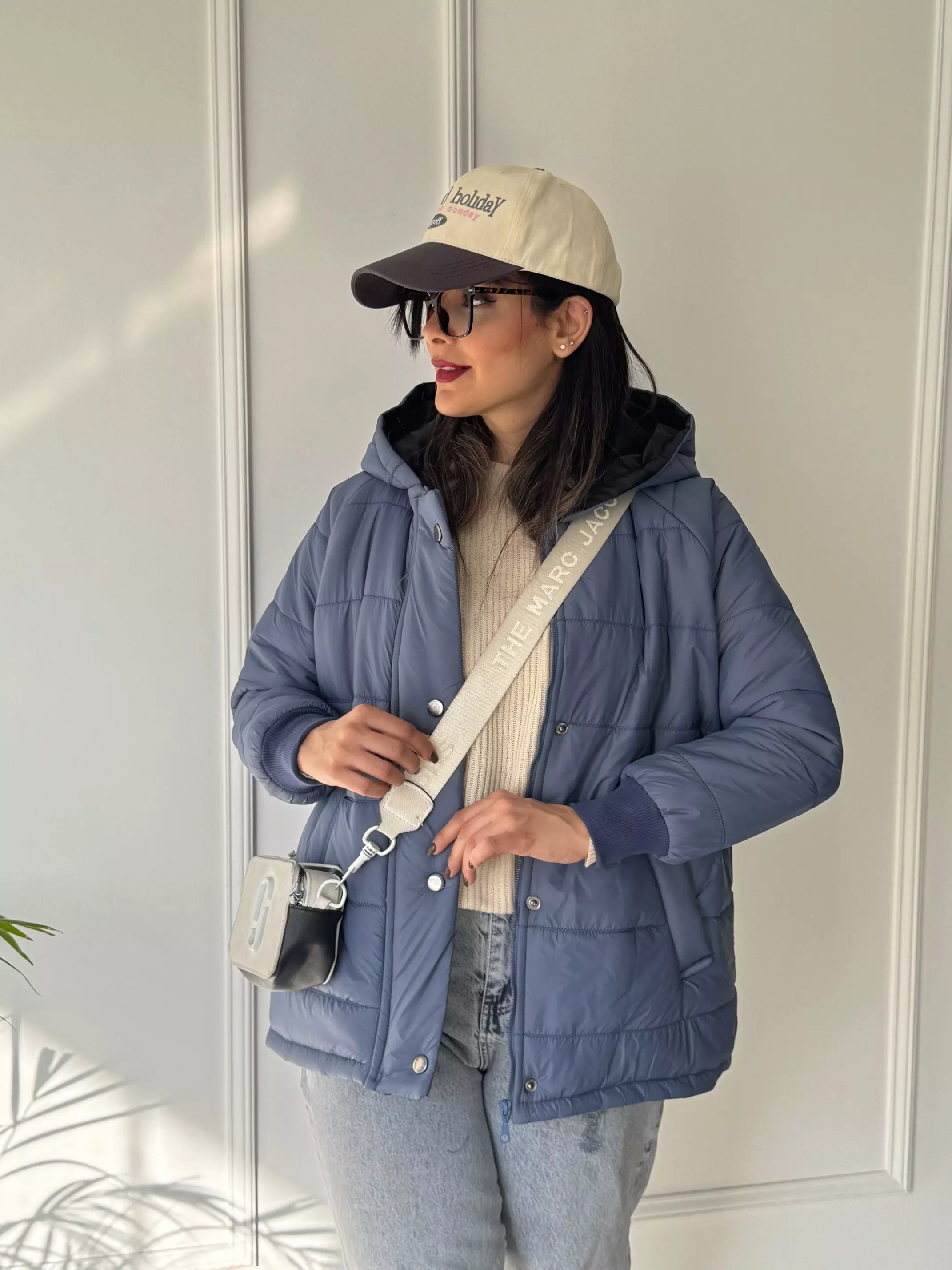 کاپشن کلاهدار سبا